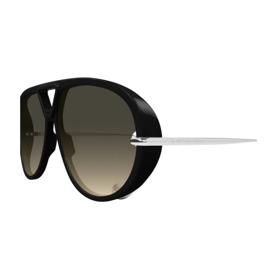 Lunettes de soleil noires/marron ombrées