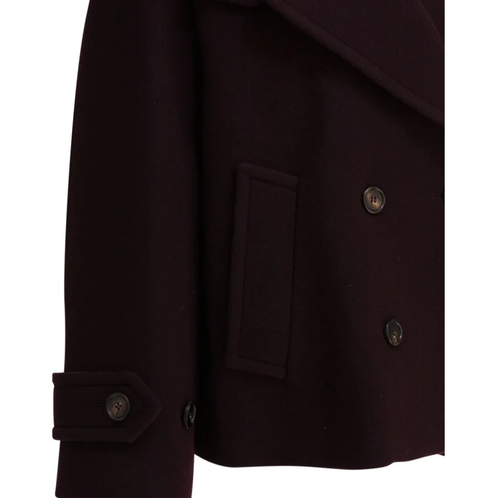 Manteau Bordeaux AW25