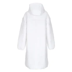 Manteau Long Duvet Parka Classique Blanc/Noir