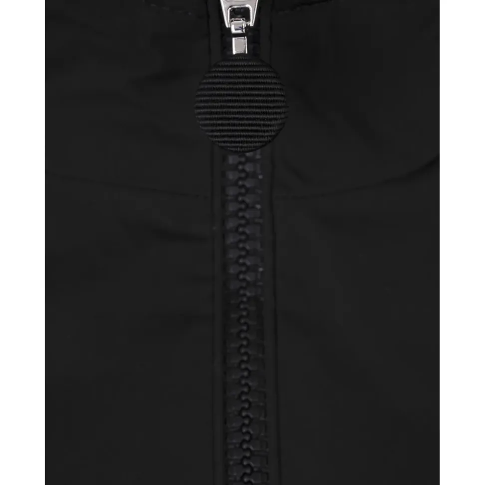 Manteaux Noirs en Polyester et Coton