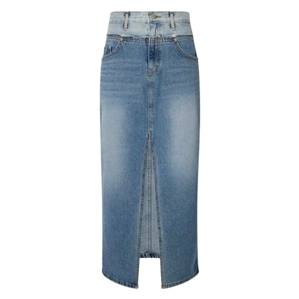 Maxi Denim Skirt