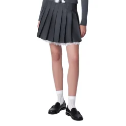 Mini-jupe plissée