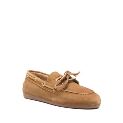 Mocassins bateau en daim brossé