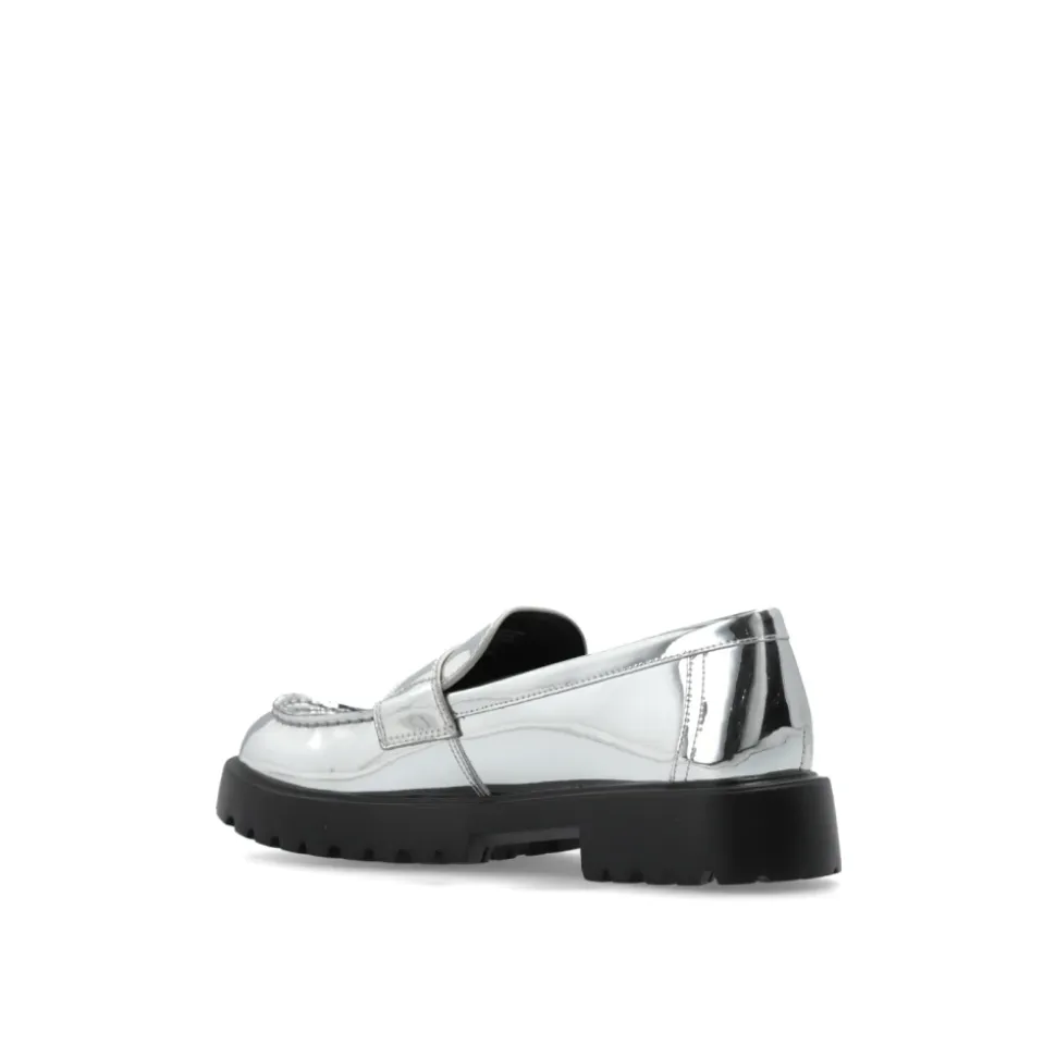 Mocassins Classiques avec Logo Métallique