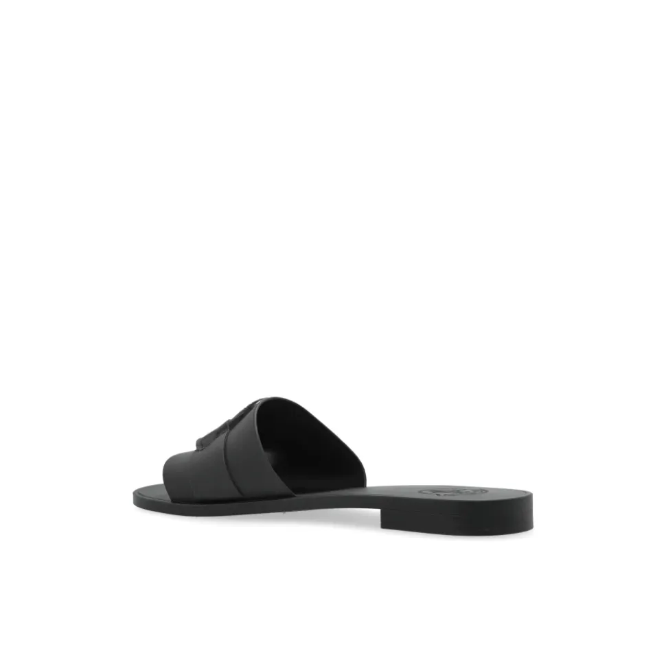 Mules avec logo