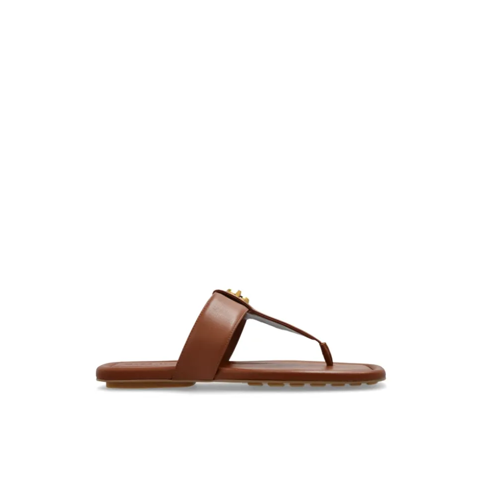 Mules en cuir