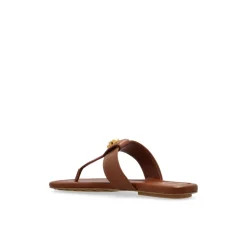 Mules en cuir