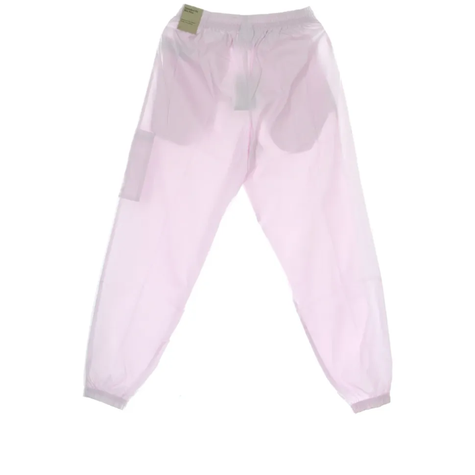 Pantalon de Survêtement Rose/Blanc Tissé