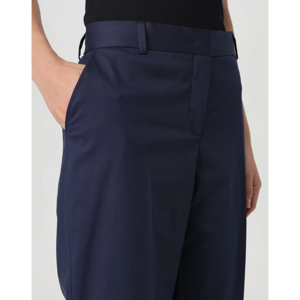 Pantalon en Coton Stretch