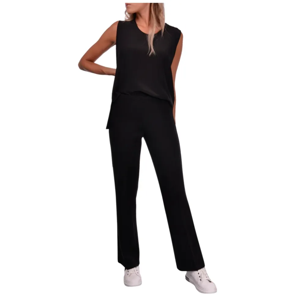 Pantalon en laine Milano Rib
