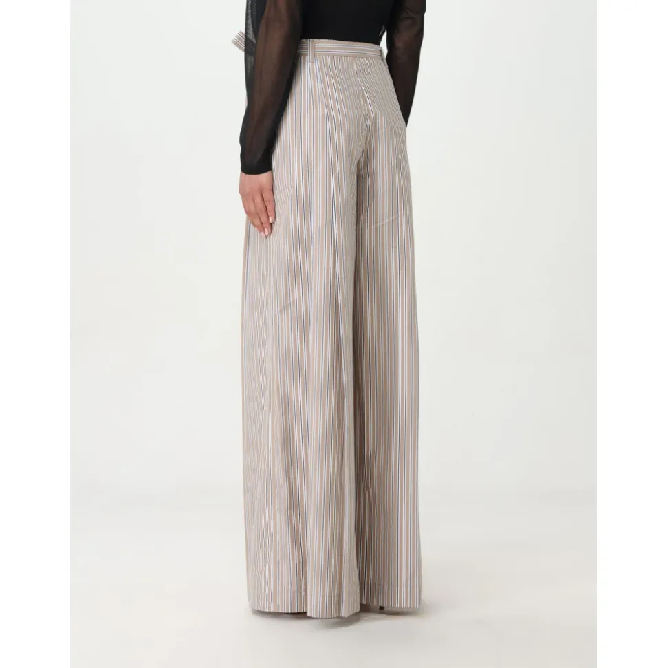 Pantalone Popeline Rigato