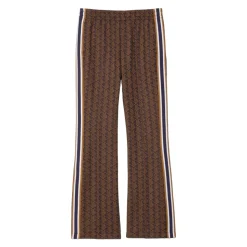Pantalon Évasé Monogrammé