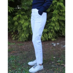 Pantalon Worker Morgane Slim Taille Haute