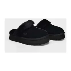 Pantoufles Disquette Black