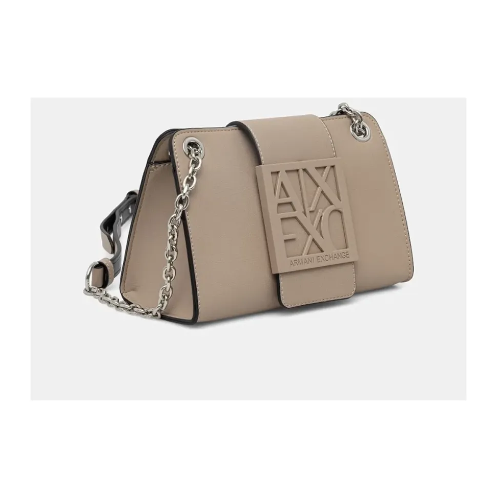 Petit sac à bandoulière avec logo en relief
