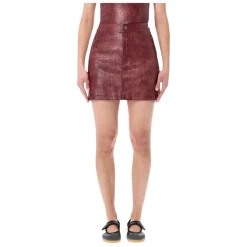 Pleather Mini Skirt