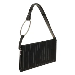 Pochette en fresco de lana gessato