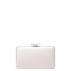 Pochette en satin avec en cristal