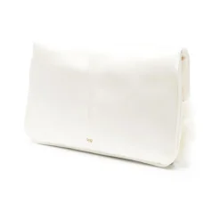 Pochette à rabat avec détails effilochés