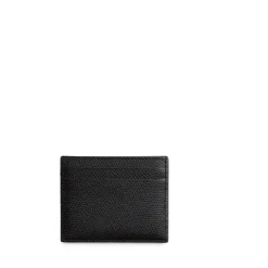 Porte-cartes à fermeture éclair Vlogo noir