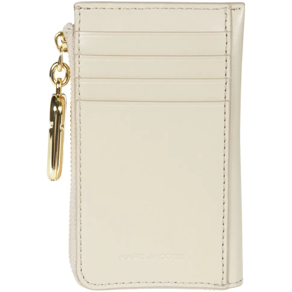 Portefeuille compact zippé