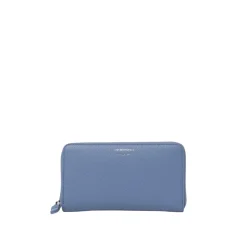 Portefeuille en cuir à zip