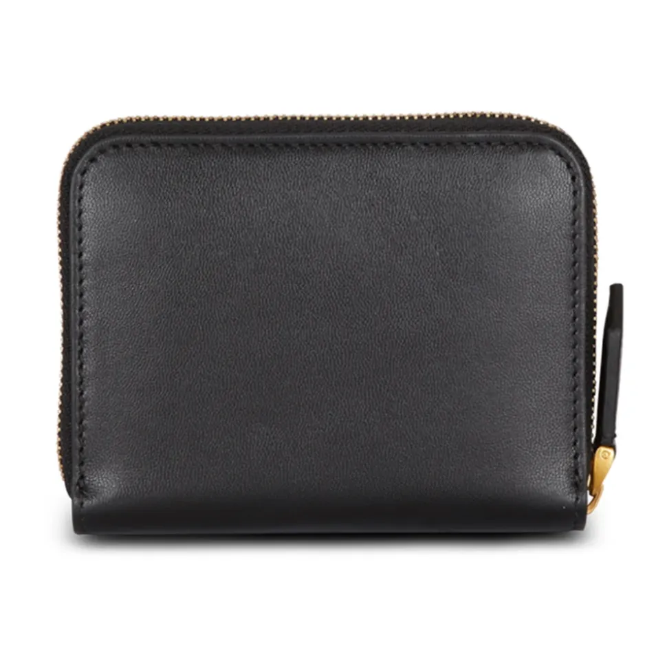 Porte-monnaie zippé en cuir B-Buzz
