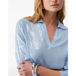 Pull avec sequins