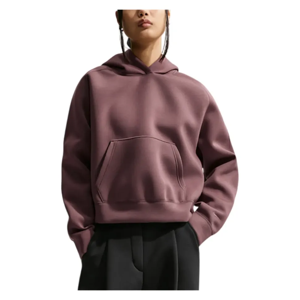 Pull à Capuche Oversize en Molleton
