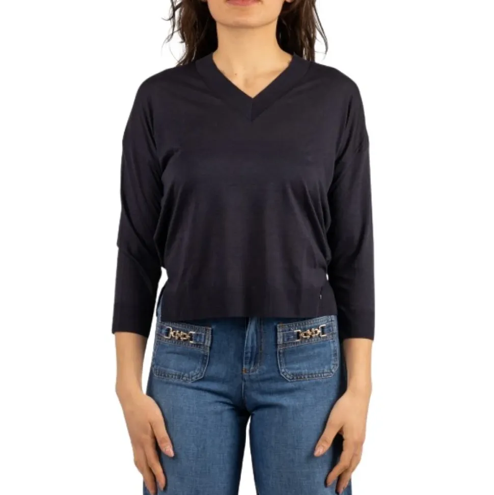 Pull à col en V