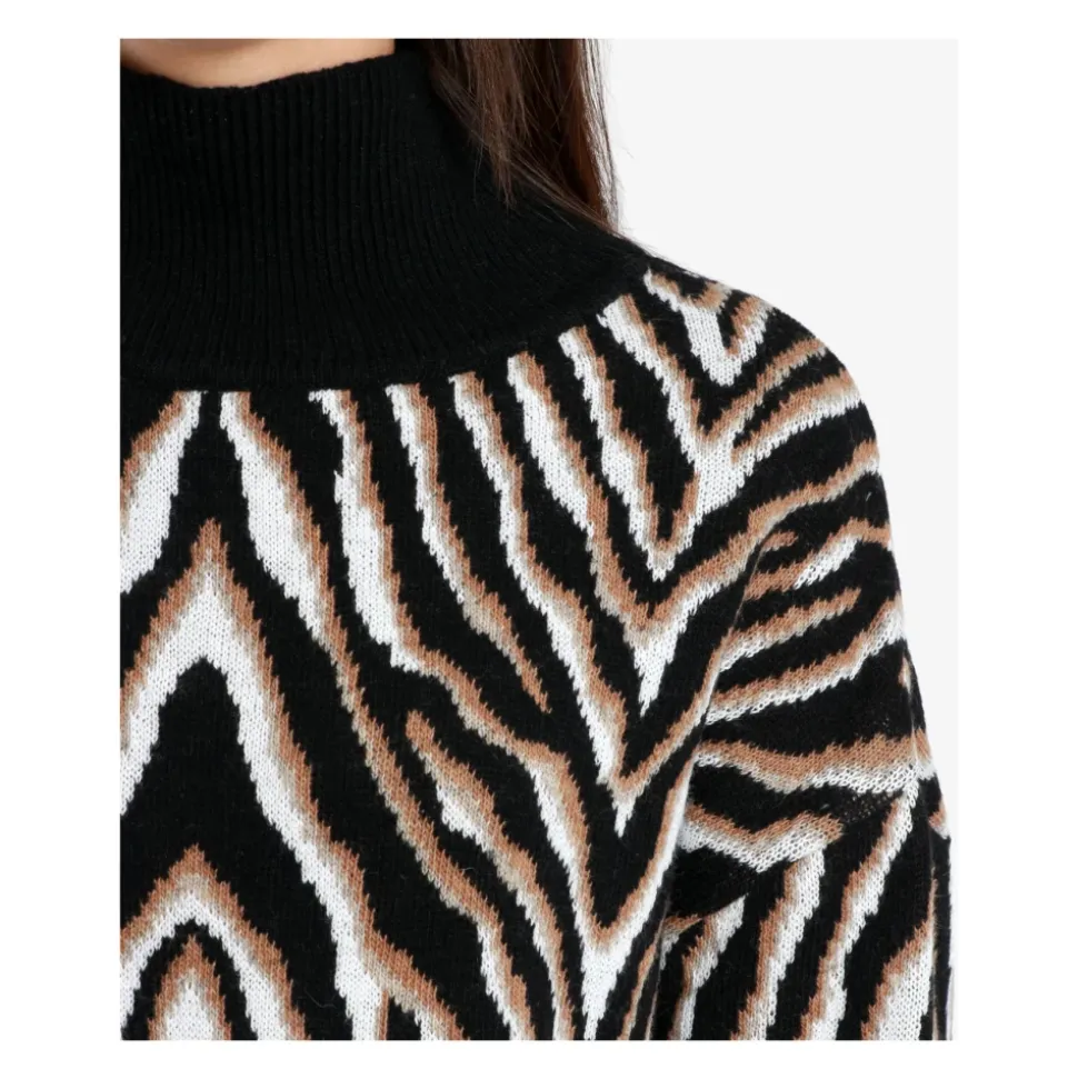 Pull à col roulé
