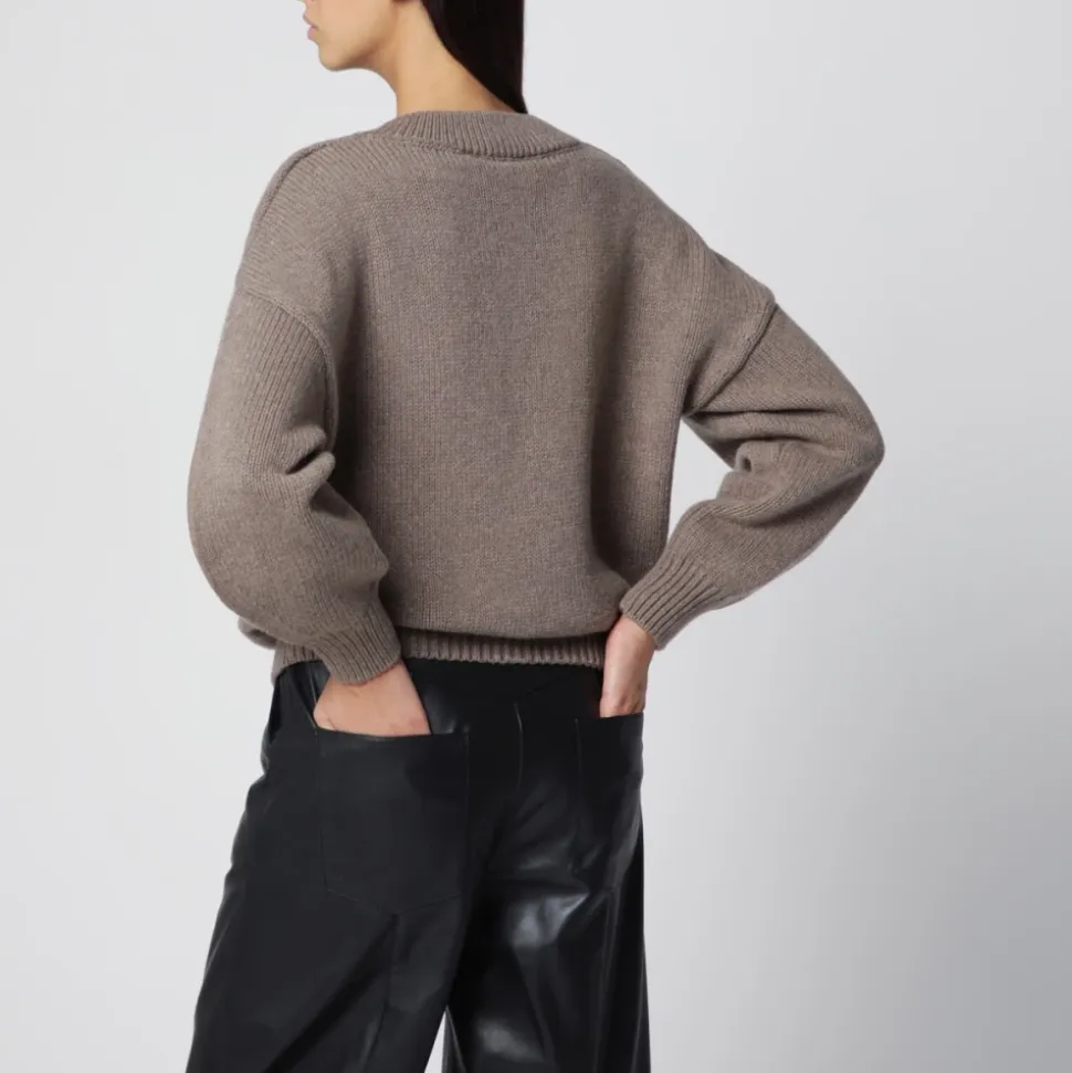 Pull Col V en Maille
