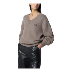 Pull Col V en Maille