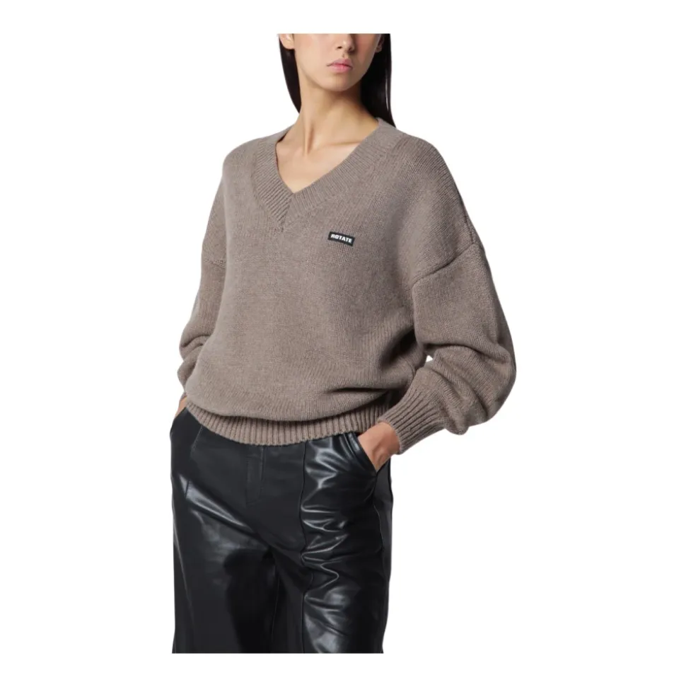 Pull Col V en Maille