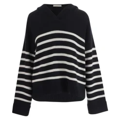 Pull en cachemire à rayures