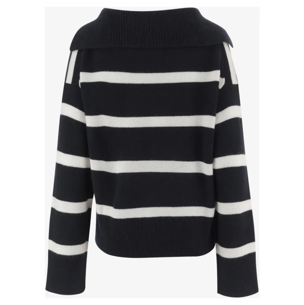 Pull en cachemire à rayures