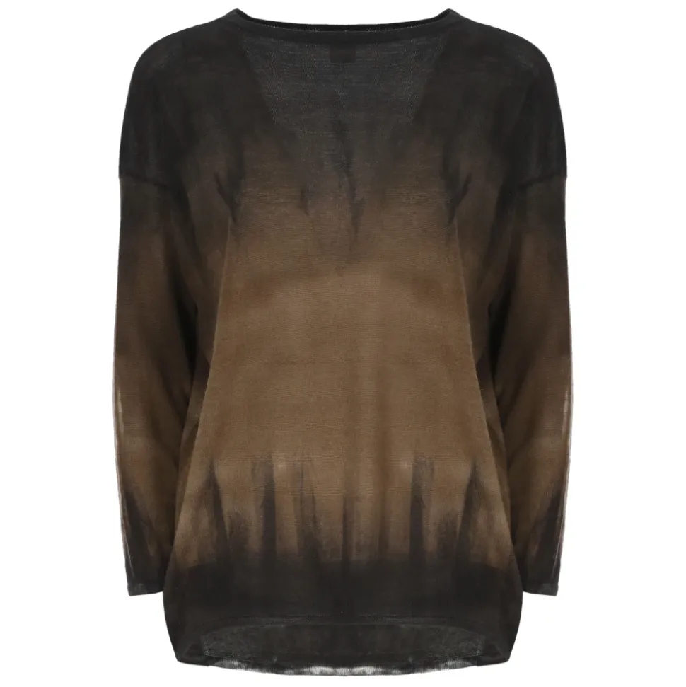 Pull en jersey à manches longues