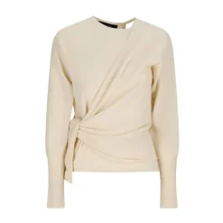 Pull en maille à col rond