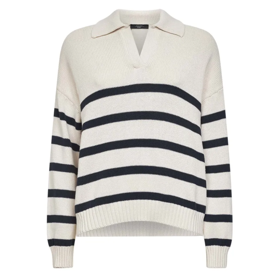 Pull en Tricot Col V