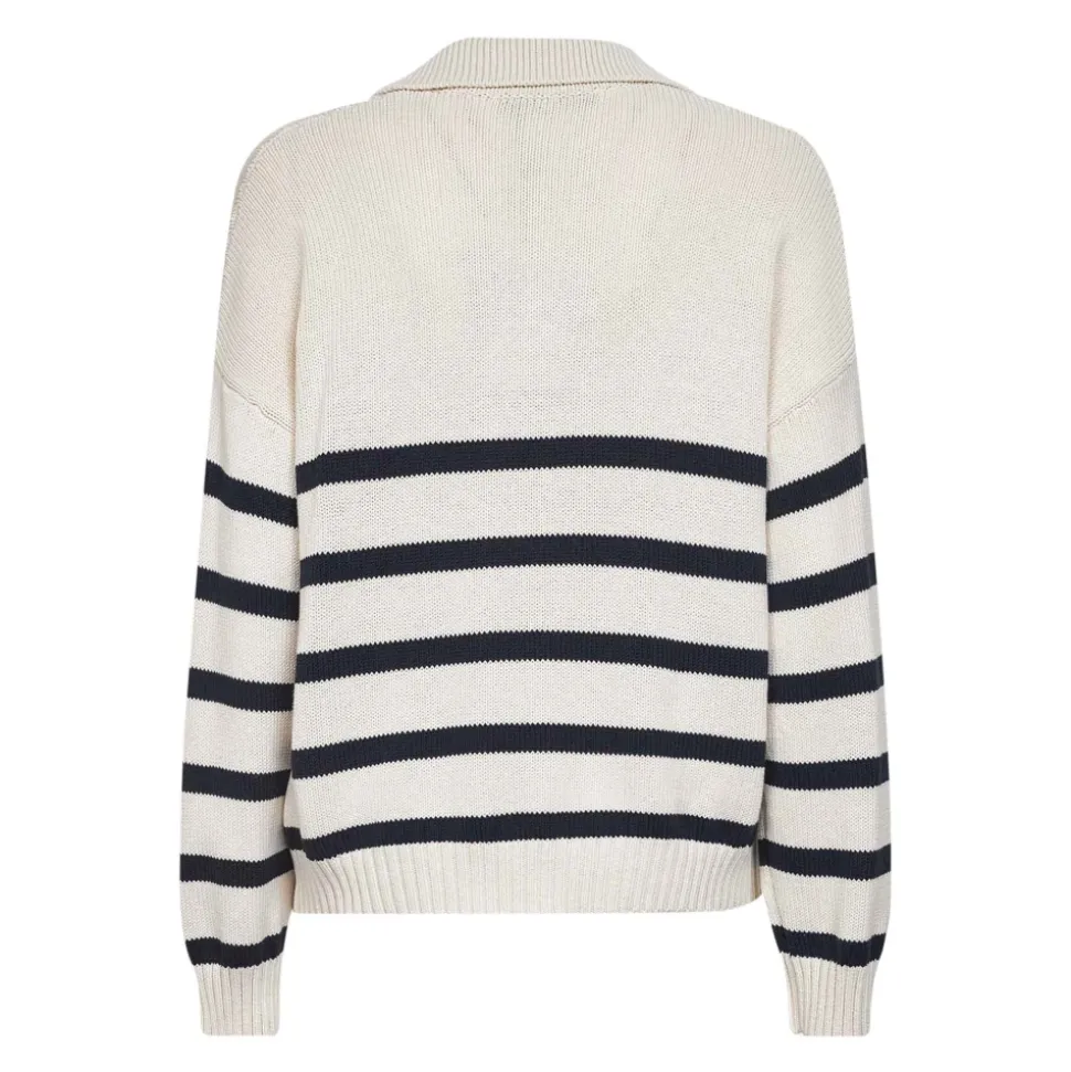 Pull en Tricot Col V