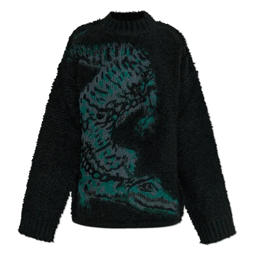 Pull Jacquard Crocodile Runway