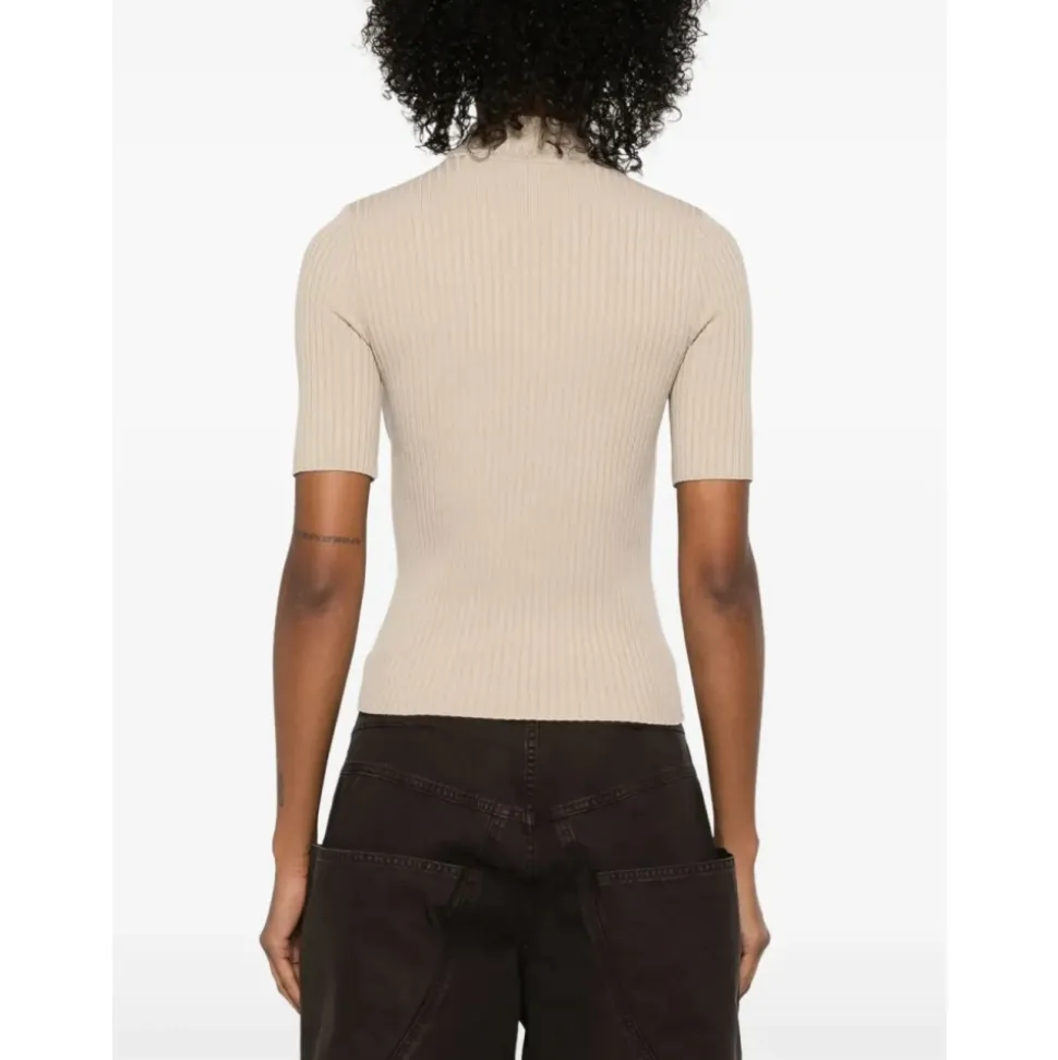 Reedition Short Sleeves Sweater