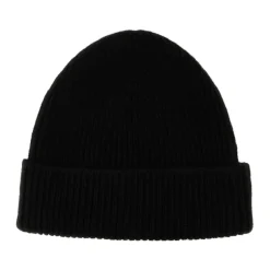 Ribbed Cashmere Beanie