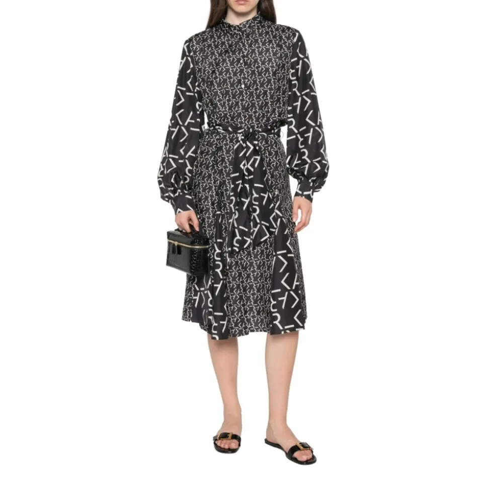 Robe chemise logo