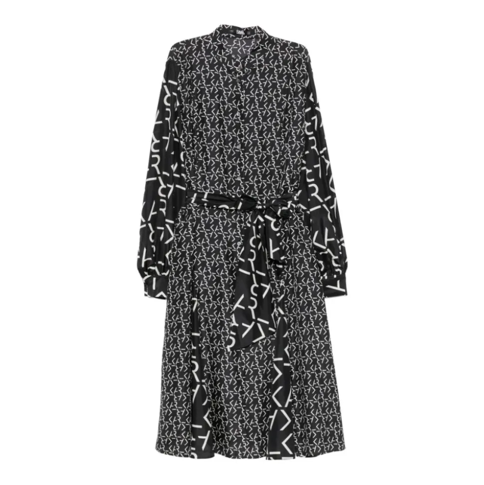 Robe chemise logo