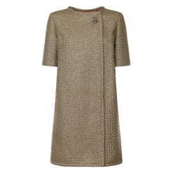 Robe Courte Canestrello Lurex Tweed
