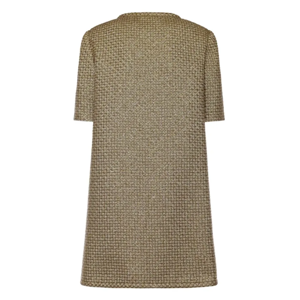 Robe Courte Canestrello Lurex Tweed