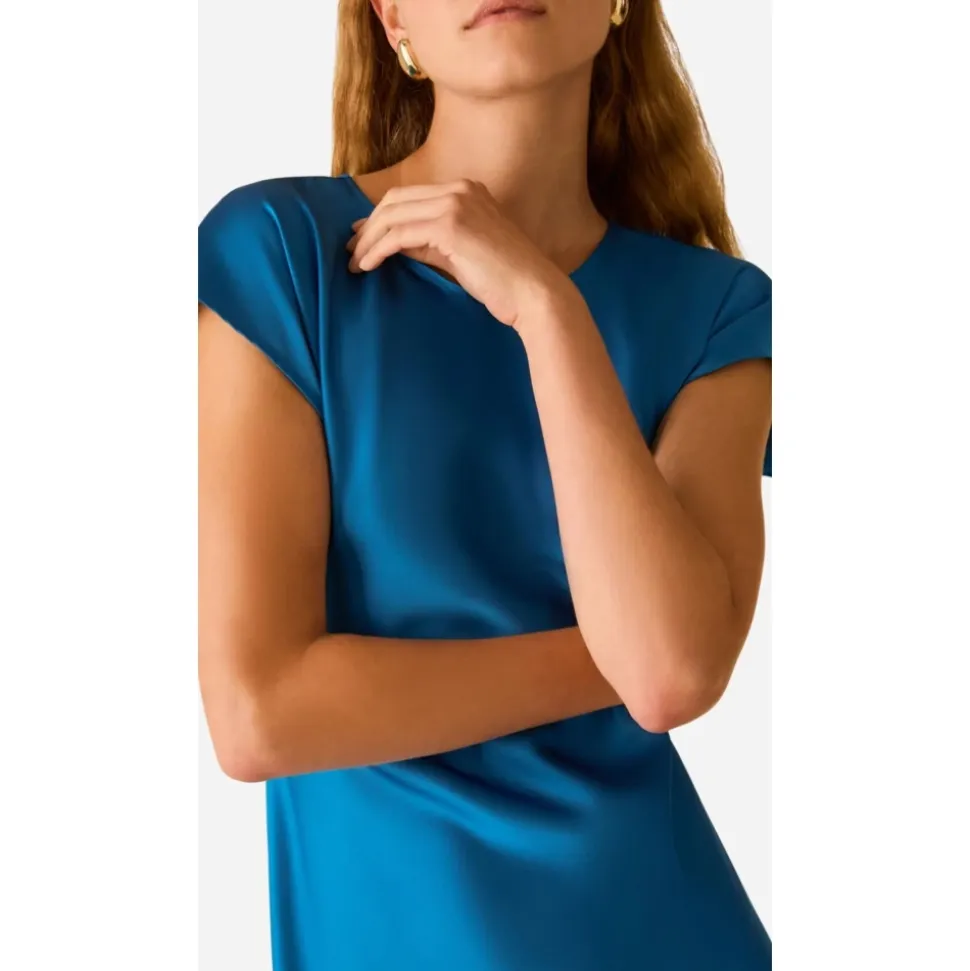 Robe en double satin