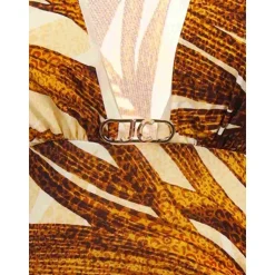 Robe en Viscose Stretch Imprimée