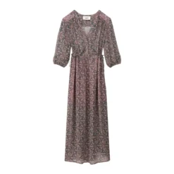 Robe Midi Tunisienne à Col en V